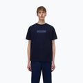 Vyriški marškinėliai Napapijri S-Box Logo navy blue