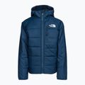 The North Face Dvipusė Perrito vaikiška pūkinė striukė juoda mėlyna NF0A7X4RHDC1