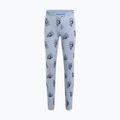 Vaikiškos termo kelnės icebreaker Merino 200 Oasis Bear Tour zinc blue/aop
