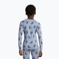 Vaikiškas termo džemperis Icebreaker Merino 200 Oasis Crewe Bear Tour Zinc Blue/Aop 10
