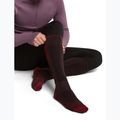 Vyriškos slidinėjimo kojinės icebreaker Merino Ski+ Medium OTC bittersweet/port/black 4