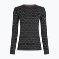 Moteriškas termo džemperis Icebreaker Merino 260 Tech Vertex Crewe Black/Snow 5