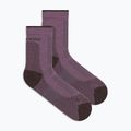 Moteriškos kojinės Icebreaker Merino Hike+ Ultralight Quarter grey plum/bittersweet