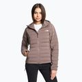 Moteriškos pūkinės striukės The North Face Belleview Stretch Down Hoodie brown NF0A7UK5EFU1