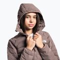 Moteriškos pūkinės striukės The North Face Belleview Stretch Down Hoodie brown NF0A7UK5EFU1 4