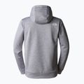 Vyriškas džemperis The North Face Reaxion Fleece P/O Hoodie tnf light grey heather/ asphalt grey 5