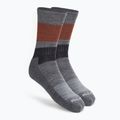 Smartwool Everyday Blocked Stripe Crew pilkos trekingo kojinės SW001940052