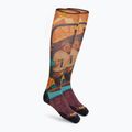 Vyriškos Smartwool Ski Zero Cushion Memory Quilt Print OTC oranžinės kojinės SW001917150