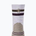 Moteriškos žygio kojinės Smartwool Hike Light Cushion Tube Stripe Crew purple eclipse 3
