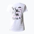 Moteriški trekingo marškinėliai The North Face Outdoor Graphic SS white NF0A827M 5