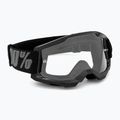 Vaikiški dviračių akiniai 100 % Strata 2 Junior 50031-00001 black/clear