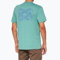 Vyriški marškinėliai 100 % Infinitee ocean blue heather 2