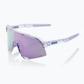 Akiniai nuo saulės 100 % S3 polished translucent lavender/hiper lavender mirror