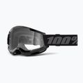 Dviračių akiniai 100 % Strata 2 black/clear