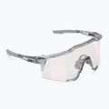 Akiniai nuo saulės 100 % Speedcraft polished translucent grey/rose gold mirror photochrom
