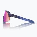 Saulės akiniai 100 % S3 satin storm metallic/purple mirror 2