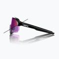 Saulės akiniai 100 % S3 LE gloss black/purple flash mirror photochromic 2
