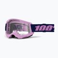 Dviračių akiniai 100% Loss 2 purple/clear