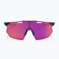 Saulės akiniai 100% Hypercraft SQ satin storm metallic/purple mirror 4