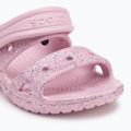 Vaikiški sandalai Crocs Classic Glitter Sandal Toddler rainbow 8