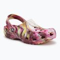 Šlepetės Crocs Classic Marbled Clog electric pink/multi 2