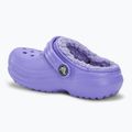 "Crocs Classic Lined digital violet" vaikiškos šlepetės 4