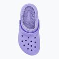 Vaikiškos šlepetės Crocs Classic Lined digital violet 6