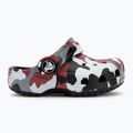 Vaikiškos šlepetės Crocs Classic Camo Clog Toddler black/red 3