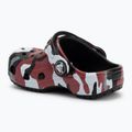 Vaikiškos šlepetės Crocs Classic Camo Clog Toddler black/red 4