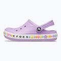 Vaikiškos šlepetės Crocs Bayaband Charm Band Clogs orchid 11