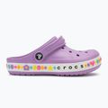 Vaikiškos šlepetės Crocs Bayaband Charm Band Clogs orchid 3