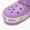 Vaikiškos šlepetės Crocs Bayaband Charm Band Clogs orchid 8