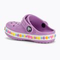 Vaikiškos šlepetės Crocs Bayaband Charm Band Clog Toddler orchid 4