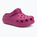 "Crocs Classic Crush Clog" fuksijų spalvos smagios šlepetės