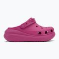 "Crocs Classic Crush Clog" fuksijų spalvos smagios šlepetės 3
