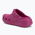 "Crocs Classic Crush Clog" fuksijų spalvos smagios šlepetės 4