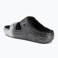 Šlepetės Crocs Classic Cozzzy Glitter Sandal black/silver 3