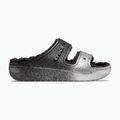 Šlepetės Crocs Classic Cozzzy Glitter Sandal black/silver 2
