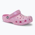 Vaikiškos šlepetės Crocs Classic Glitter Clog flamingo