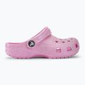 Vaikiškos šlepetės Crocs Classic Glitter Clog flamingo 3