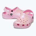 Vaikiškos šlepetės Crocs Classic Glitter Clog flamingo 11