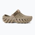 Vaikiškos šlepetės Crocs Echo Clog Kids khaki 3