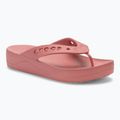Moteriškos šlepetės per pirštą Crocs Baya Platform blossom