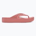 Moteriškos šlepetės per pirštą Crocs Baya Platform blossom 2