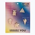 Sagės Crocs Gold Icons gold icons 5 pack