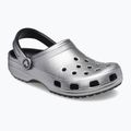 Šlepetės Crocs Classic silver/metallic 9