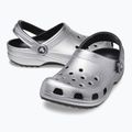 Šlepetės Crocs Classic silver/metallic 11