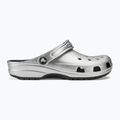 Šlepetės Crocs Classic silver/metallic 3
