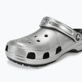 Šlepetės Crocs Classic silver/metallic 8