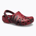 "Crocs Classic Marbled Clog" pipirų/juodos spalvos šlepetės 9